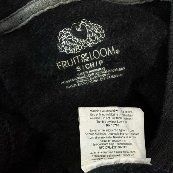 Playboy Sweatshirt Women Crew Neck Long Sleeve Black Gray White Logo Size Small - Picture 6 of 16